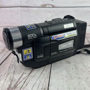 JVC GR-SXM240U Super VHS-C Camcorder 600x Digital Zoom Battery Vintage